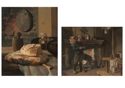 André CHARIGNY (1902-2000)
Peasant interior...