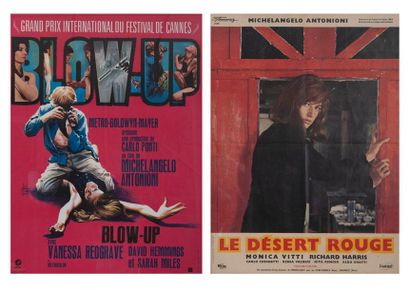 Blow up, 1967.
Affiche du film de Michelangelo...