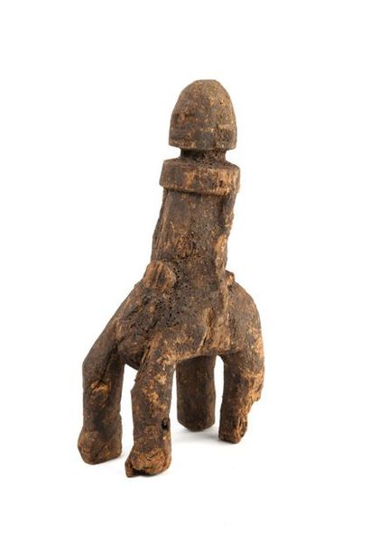 Mali, Dogon
Representation of a horseman.
Hardwood...