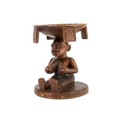 NIGÉRIA, YORUBA
Very nice offering cup.
Wood,...