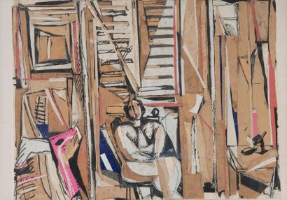 Claude JOUHANNEAU (1931-2010), Attribuée...