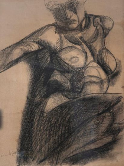 Jean Robert IPOUSTEGUY (1920-2006)
Nude study,...