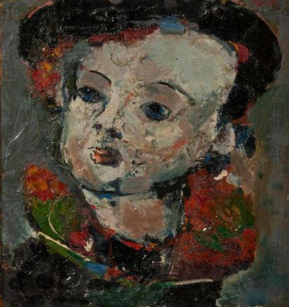 Jacques YANKEL (1920)
Portrait de femme au...