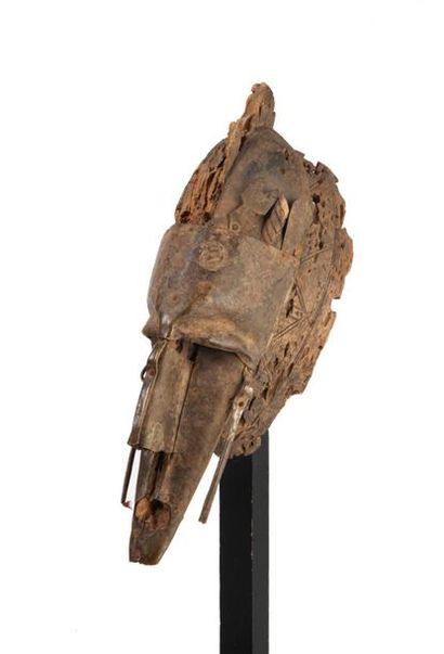 Mali, Marka
Very old dance mask.
Wood, copper...