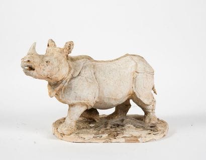 Robert GODEFROY (1928-2020)
Savana. 
Plaster....