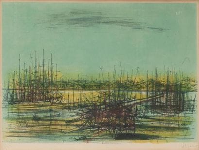 Jean CARZOU (1907-2000)
Le rivage, 1956.
...