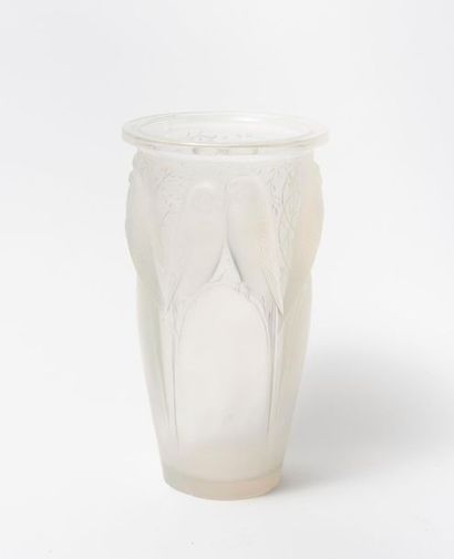 RENE LALIQUE (1860-1945)
Vase «Ceylan» ou...