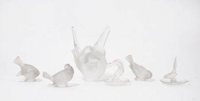 LALIQUE FRANCE
- Vase 