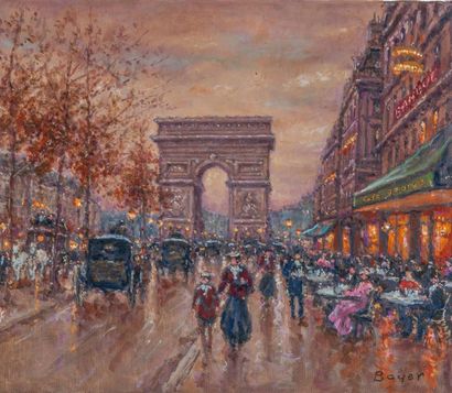 Emile BOYER (1877-1948)
The Champs-Elysées...