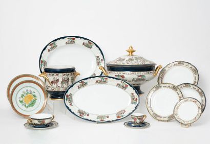 LIMOGES FRANCE
*Partie de service de table.
En...