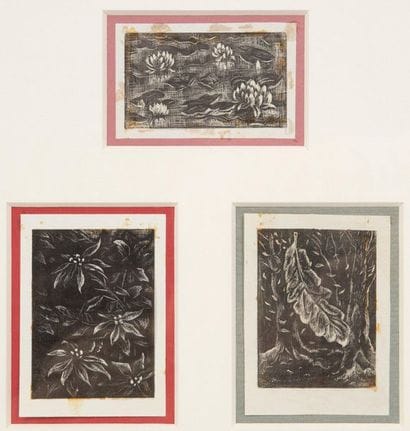 Ecole du XXème siècle

*Untitled.
Three etchings...