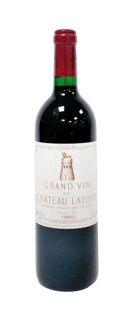 Château LATOUR 1 bouteille, 1995.
Bon niveau.
Petite...