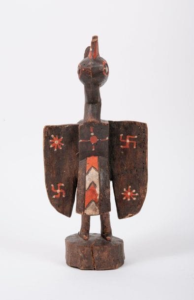 GUINEE
Baga
Long-billed bird.
In carved wood,...