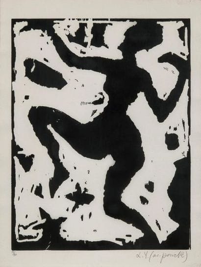 A.R. PENCK (1939-2017)
8 experiments, 1981-82.
Wood...