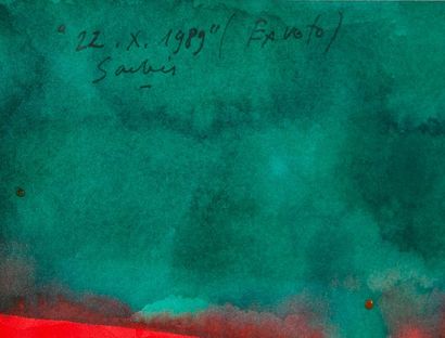SARKIS (1938)

Ex voto, 1989.
Aquarelle sur...