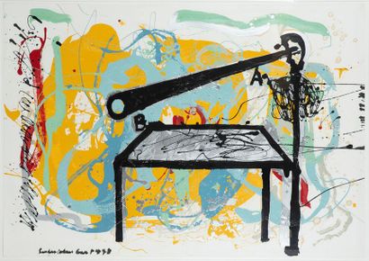 Ecole du XXème siècle

*Sans titre, 1991.
Gouache,...