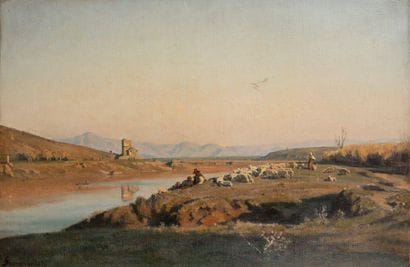 François Louis FRANCAIS (1814-1897)

*Shepherds...