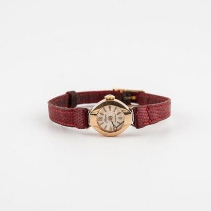 HERMA
Montre bracelet de dame.
Boîtier rond...