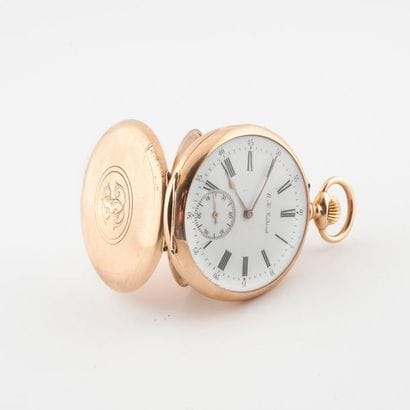 A.H. RODANET
Montre de gousset en or (750)...