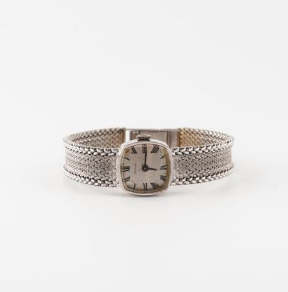 PARKER
Montre bracelet de dame en or gris...
