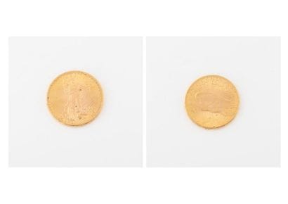 ÉTATS UNIS
Pièce de 20 dollars, Liberty,...