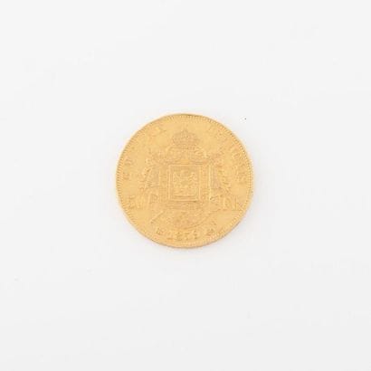France
Pièce de 50 francs or, Napoléon III,...