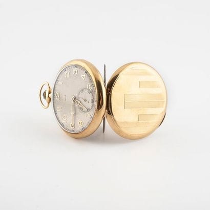 LIP
Montre de gousset en or jaune (750).
Couvercle...