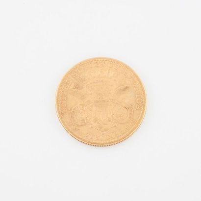 ÉTATS UNIS
Pièce de 20 dollars, Liberty,...