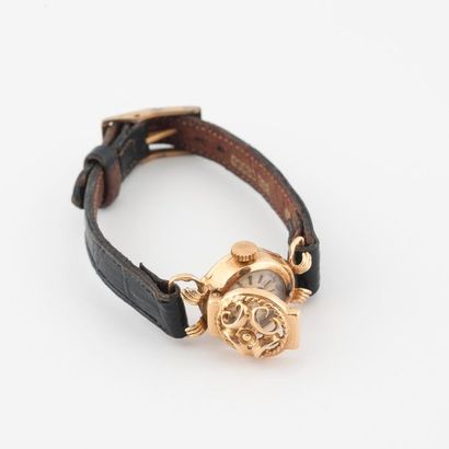 NOVOREX
Montre bracelet de dame en or jaune...