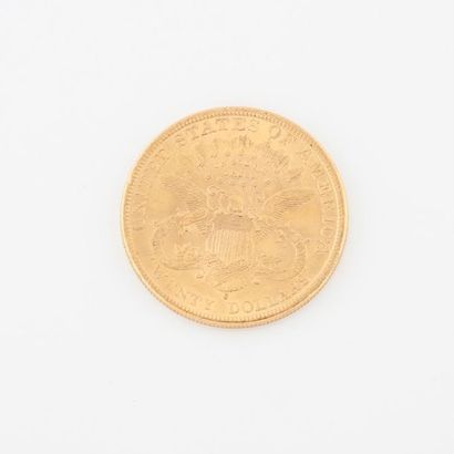 ÉTATS UNIS
Pièce de 20 dollars, Liberty,...