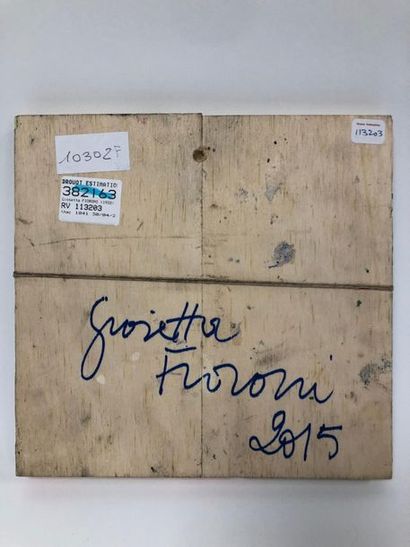 Giosetta Fioroni (1932)
Vestito, 2015. 
Technique...