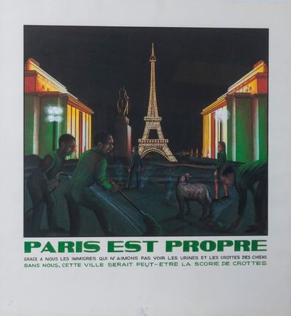 Cheri SAMBA (1956)
Paris est propre, 1989....