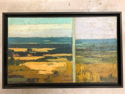 Pierre LEYGONIE (1923-2007)
Paysage de bord...