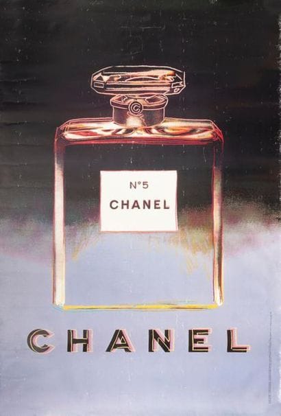 Andy WARHOL (1928-1987), d'après
CHANEL N°5....