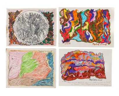 RAPHAEL LONNÉ (1910-1989)
Sans titre, 1964.
Stylo...