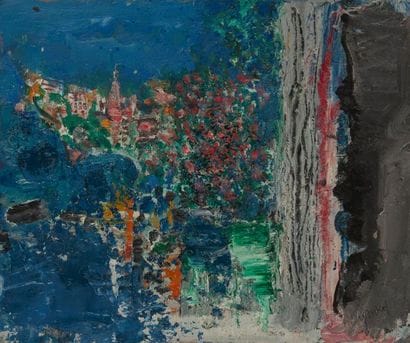 Jacques YANKEL (1920)
Vue du parc Montsouris,...
