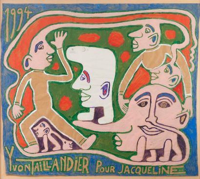 Yvon Taillandier (1926-2018)
Sans titre,...