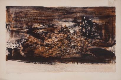 ZAO WOU-KI (1921-2013)
Sans titre, 1976.
[Agerup,...