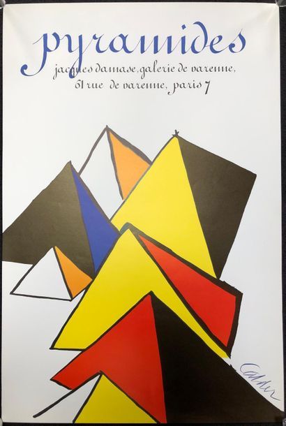 Alexandre CALDER (1898-1976), d'après
Pyramides,...