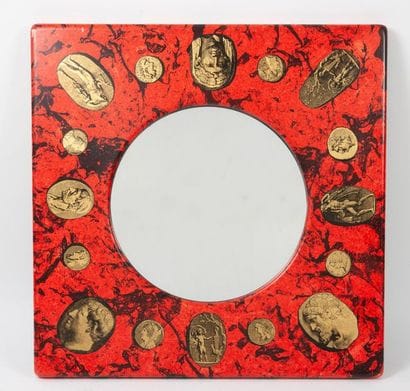 Piero Fornasetti (1913-1988)
Miroir circulaire...