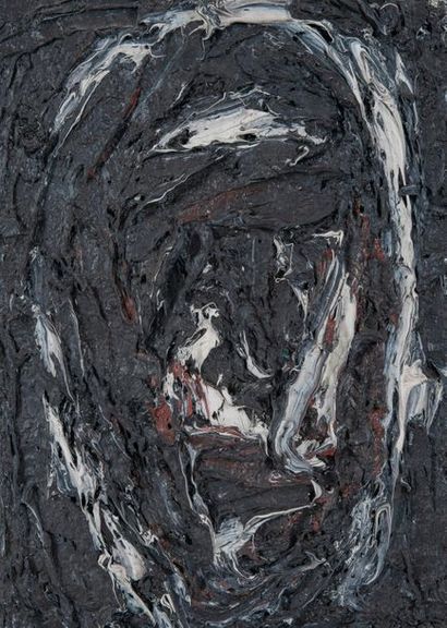 Michel AUBERT (1930)
Face, 2001. 
Huile sur...