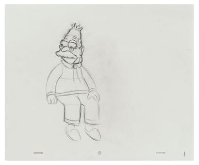 Studio Matt Groening
Abe. The Simpsons.
Pencil...