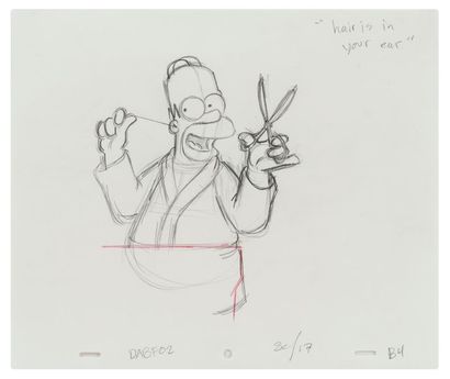Studio Matt Groening
Hair is in your ear.
Homer....