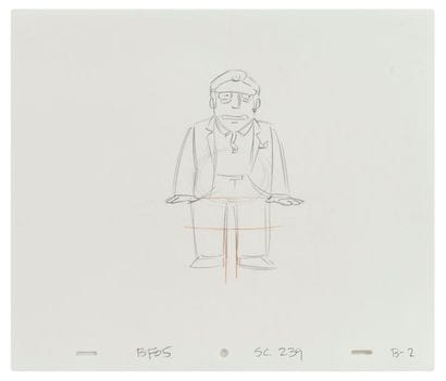 Studio Matt Groening
Fat Tony. The Simpsons.
Pencil...