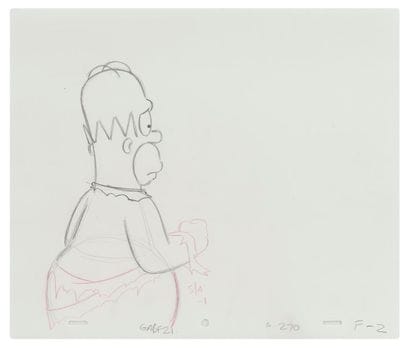 Studio Matt Groening
Homer. The Simpsons.
Pencil...