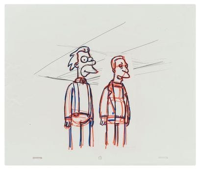 Studio Matt Groening
Lenny and Carl. The...