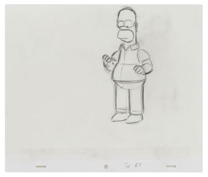 Studio Matt Groening
Homer. The Simpsons.
Pencil...