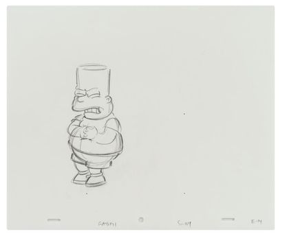 Studio Matt Groening
Bart. The Simpsons.
Pencil...