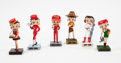 KFS/FS TM HEARST/FS
Set of Betty Boop resin...