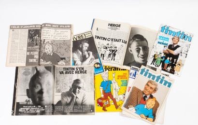 Important batch of newspapers and magazines...